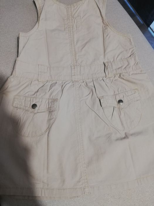 Vestido, creme, LOGG