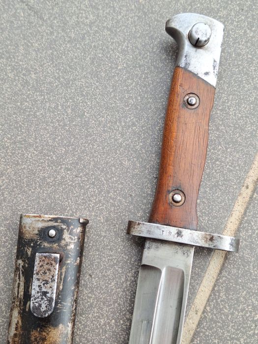 Bagnet Mannlicher 1904 dla Irlandii rzadki