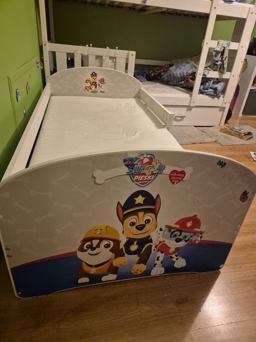 Łóźko dzicięce psi patrol