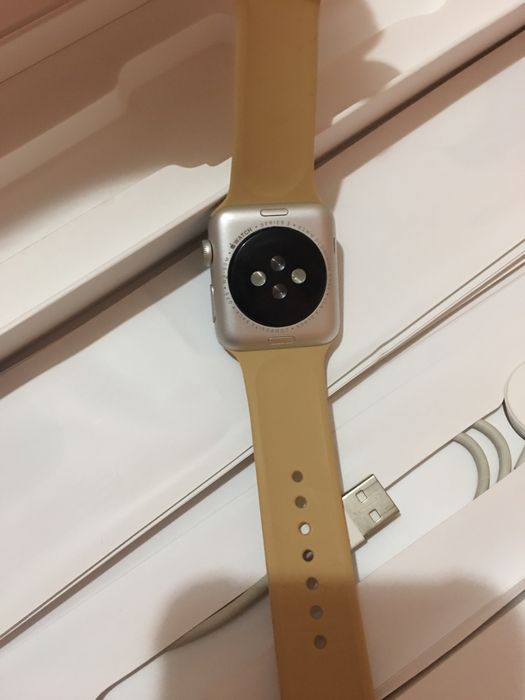 Епл вотч Silver 3 42mm повний комплект
