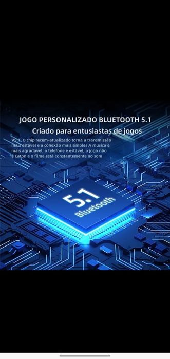 Fones ouvido Bluetooth
