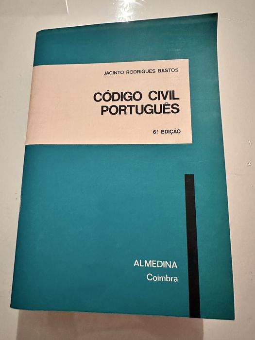 Livro código Civil Português Jacinto Rodrigues Bastos