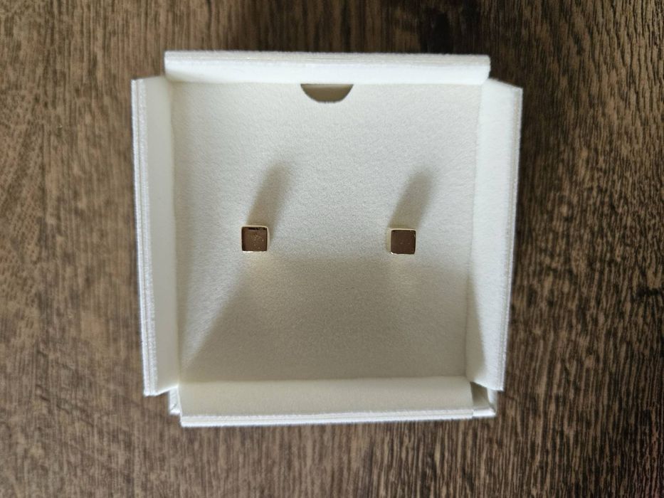 Swarovski Stilla Stud Earrings - kolczyki sztyft stal pozłacana