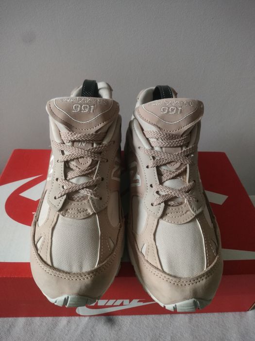 Buty New Balance 991 Beżowe Sneakersy Made in UK Retro Rozmiar 38