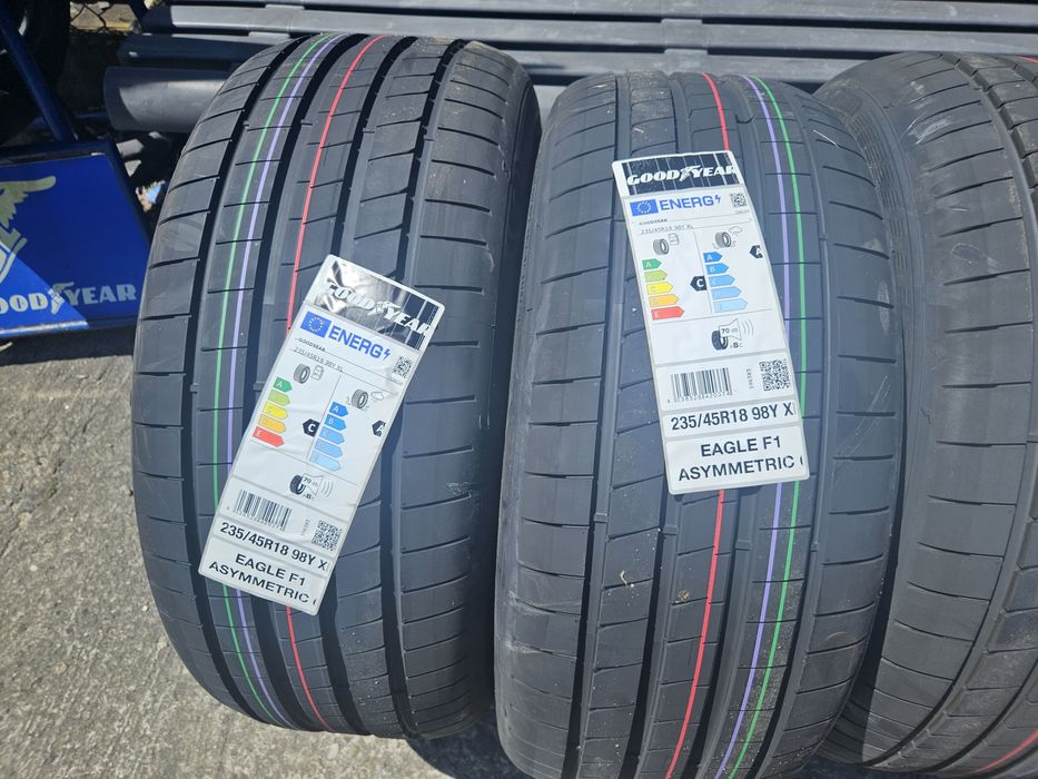 Opony letnie 235/45/18 goodyear asymetric 6