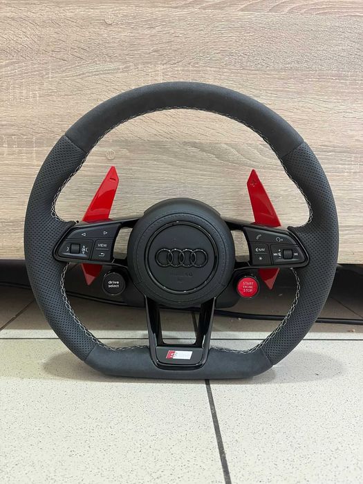 Volante Audi A3 A4 B8 TT 8J Q3 Q5 (S-Line / RS) Estilo R8