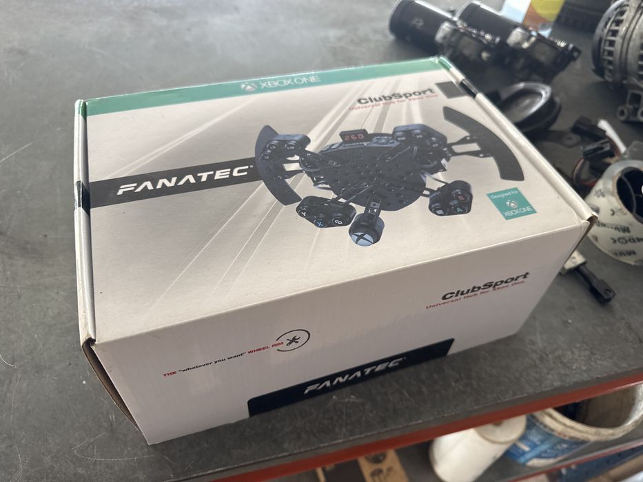 Base Fanatec DD1 + kill switch