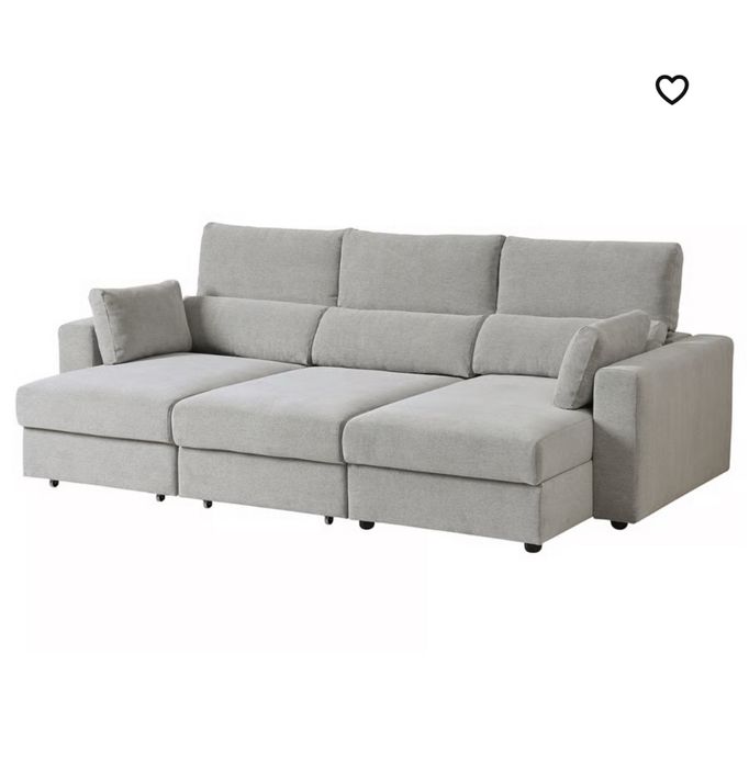 Sofa ikea cinza