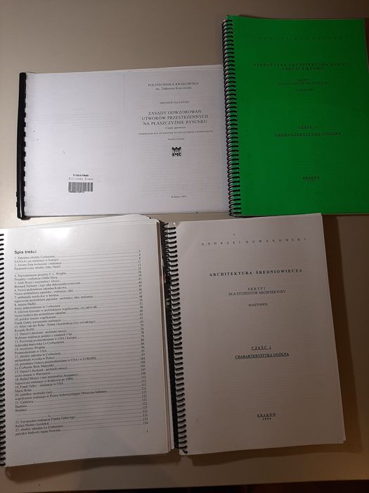 Skrypty dla studentów Architektury