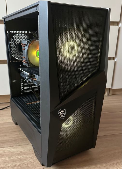Gamingowy komputer Ryzen 5/16GB RAM/512 SSD M.2/Nvidia 6GB/Windows 11 – cichy i szybki