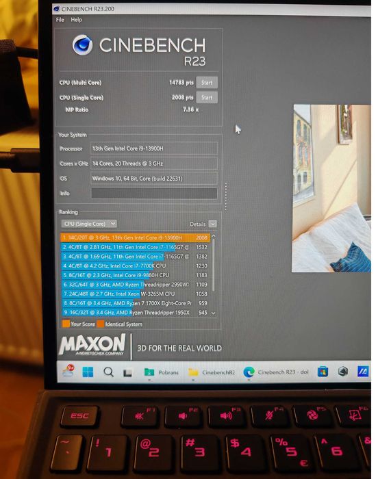 ASUS ROG Flow Z13 GZ301VV i9-13900H/16GB/1TB/RTX4060/W11 165Hz