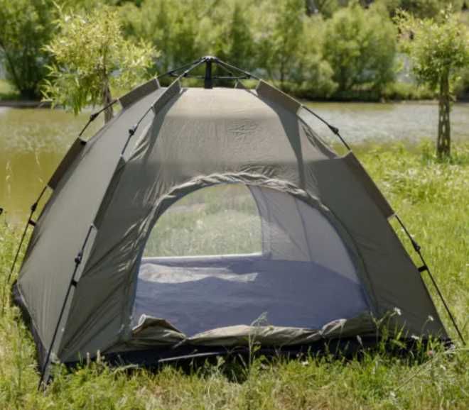 намет двомісний 200*200*140 палатка двухместная з чохлом