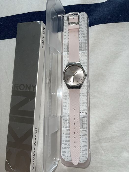 Relogio Swiss Swatch Rosé