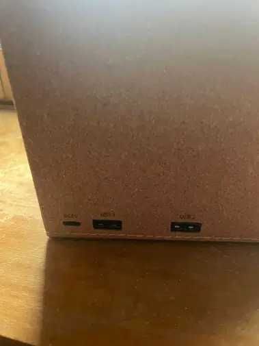 Carregador iphones sem fios de 5W Porta-lápis de cortiça