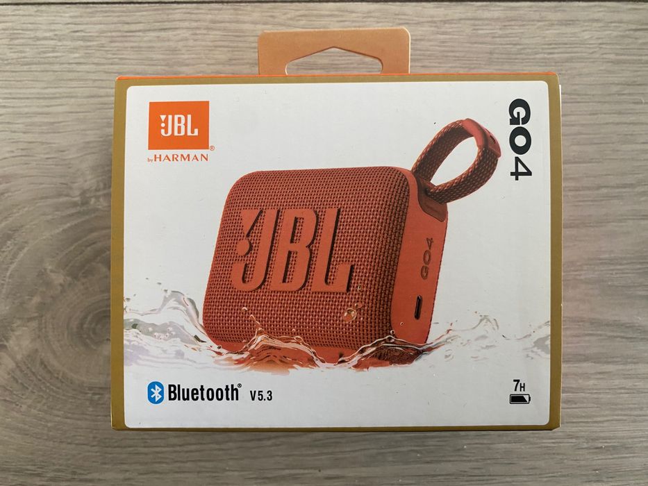 Nowy Głośnik Przenośny Bluetooth JBL Go 4 Czerwony Okazja