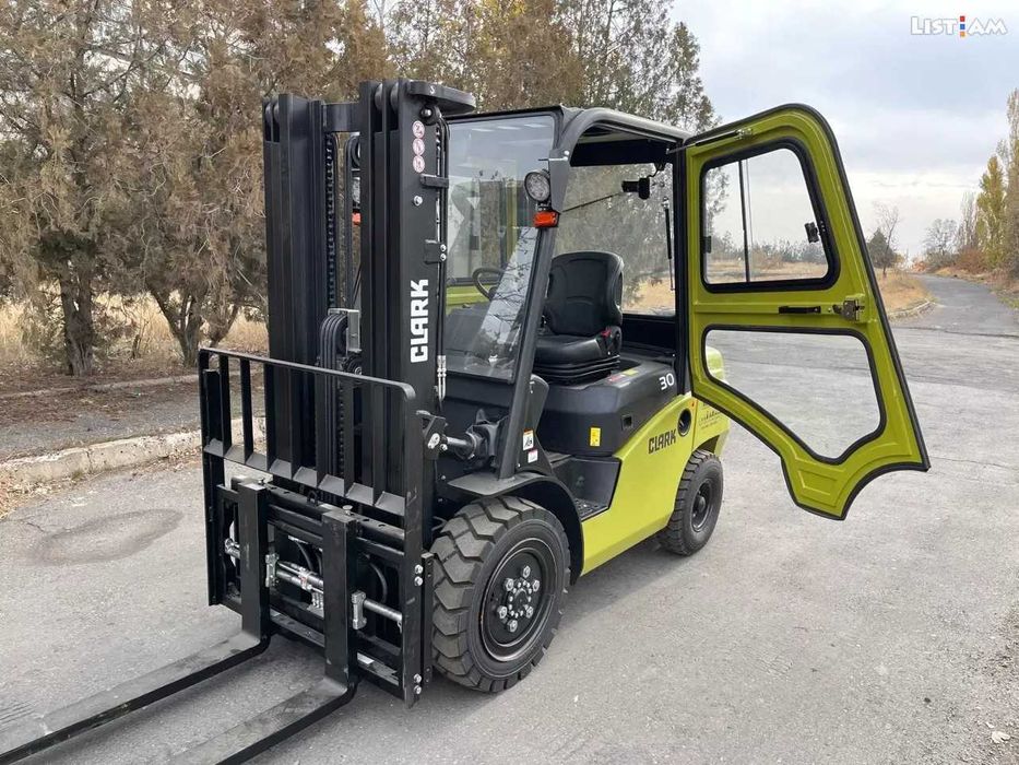 CLARK L 30D НОВИЙ Дизельний  навантажувач , кара , погрузчик