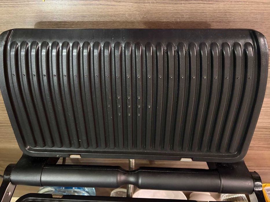 Grill elektryczny Tefal OptiGrill+ XL GC7228 — 2000 W, 9 programów, stan bdb+