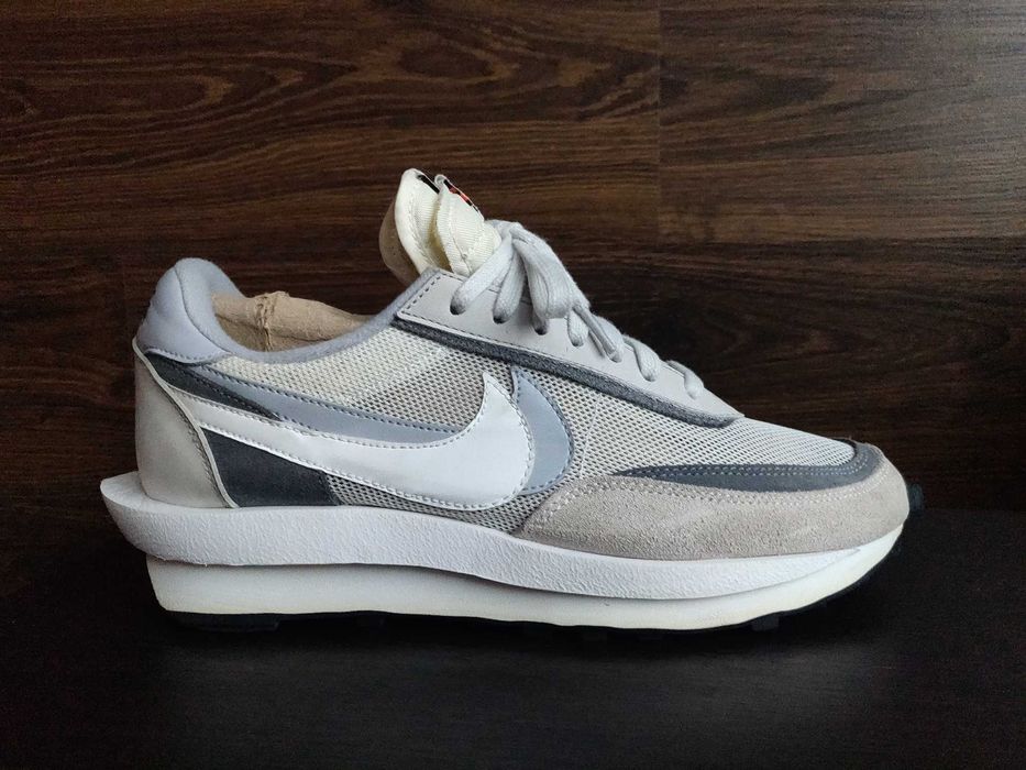 Кроссовки Nike LD Waffle Sacai р.42,5 стелька 27 см.кожа, замш.: 3