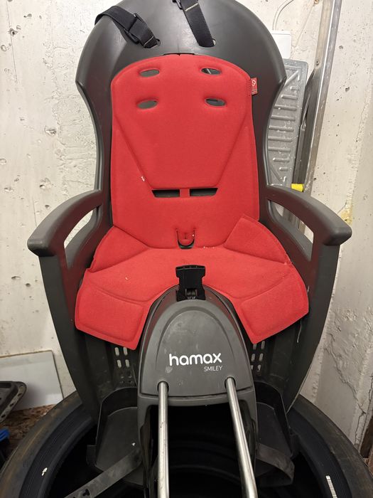 Hamax smiley fotelik rowerowy