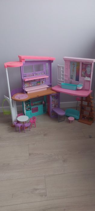 Domek barbie z akcesoriami