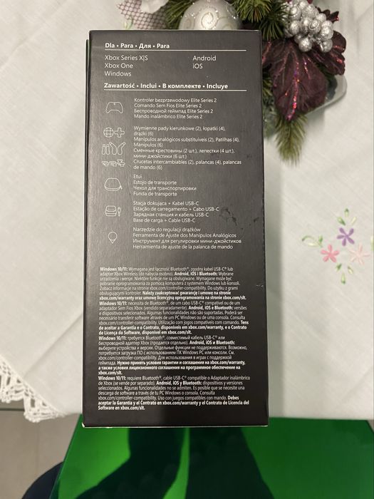 Microsoft Elite Series 2 Comando Wireless Preto para Xbox One/PC