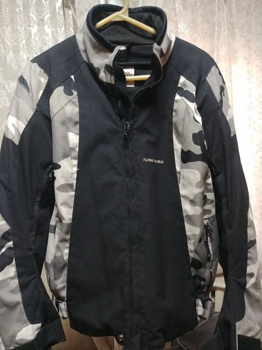 мотокуртка текстильная