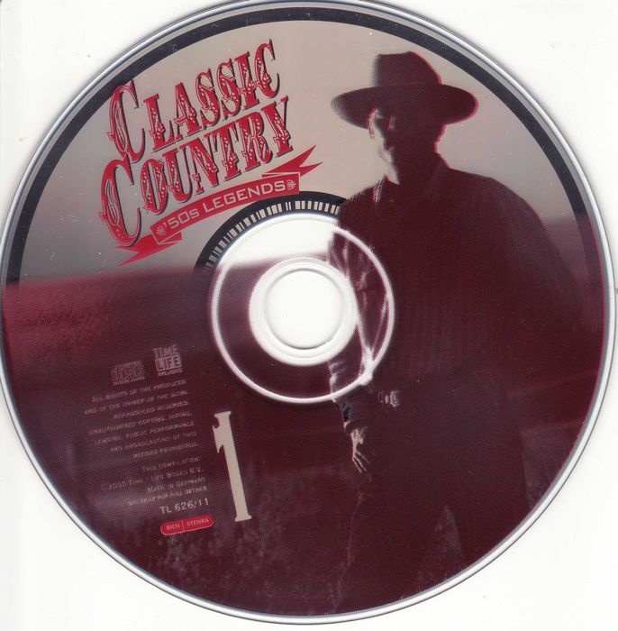 Classic Country '50s Legends. 2xCD  Фірмові CD фирменные