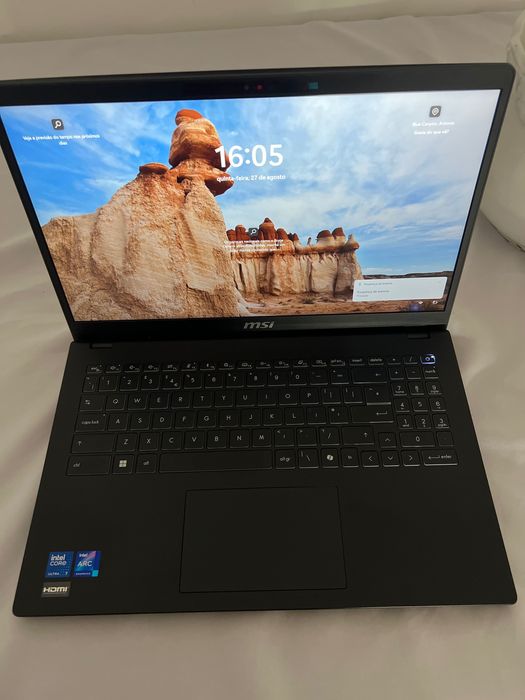 MSI Modern 15 H AI CIM 15.6" FHD Ultra 5 CPU Intel ARC Graphics Laptop
