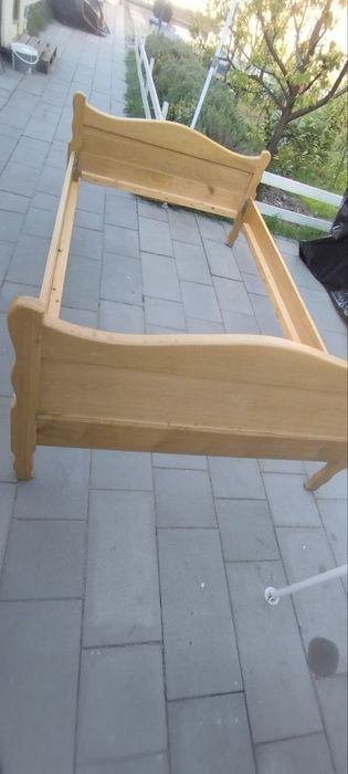 Дубове ліжко 1,2мх2м гарний стан