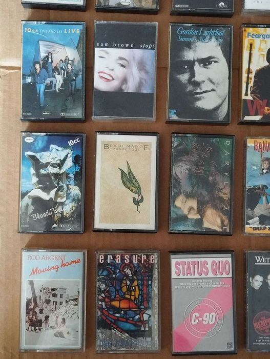 Várias Cassetes Antigas Internacionais #C02L01