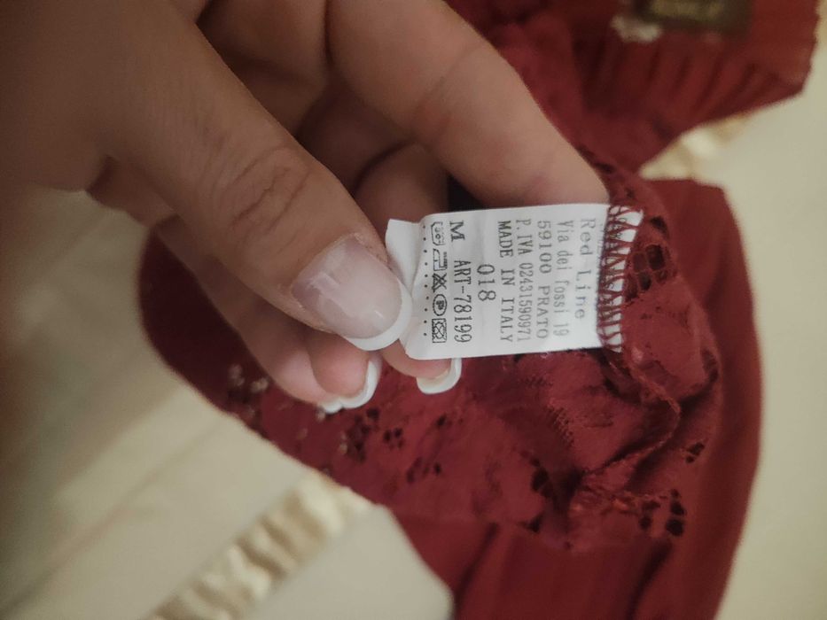Camisola de renda