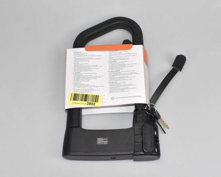 PROPHETE  U-LOCK  Zabezpieczenie rowerowe  USB-C