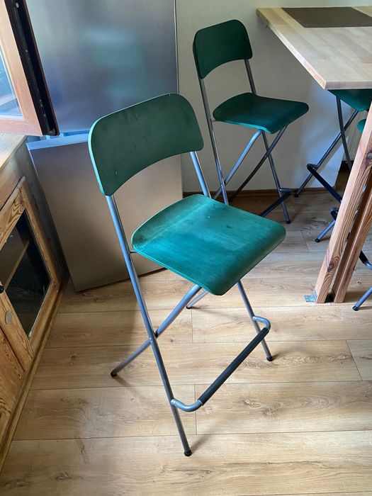 4 Hokery składane Franklin Ikea