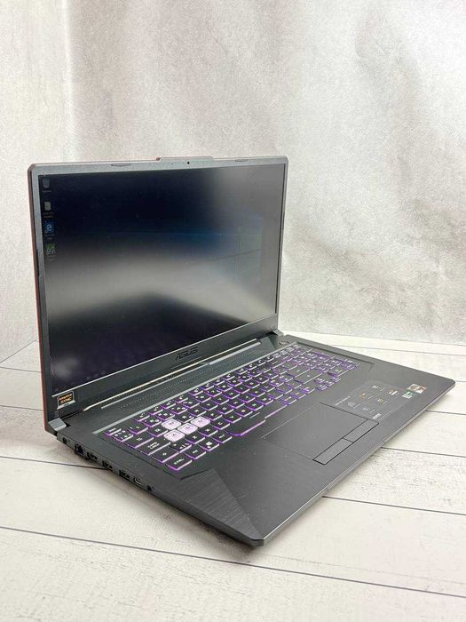 ASUS TUF A17 FX70 Ryzen 7 4800H GTX 1660Ti 16ram ssd 512 120hz