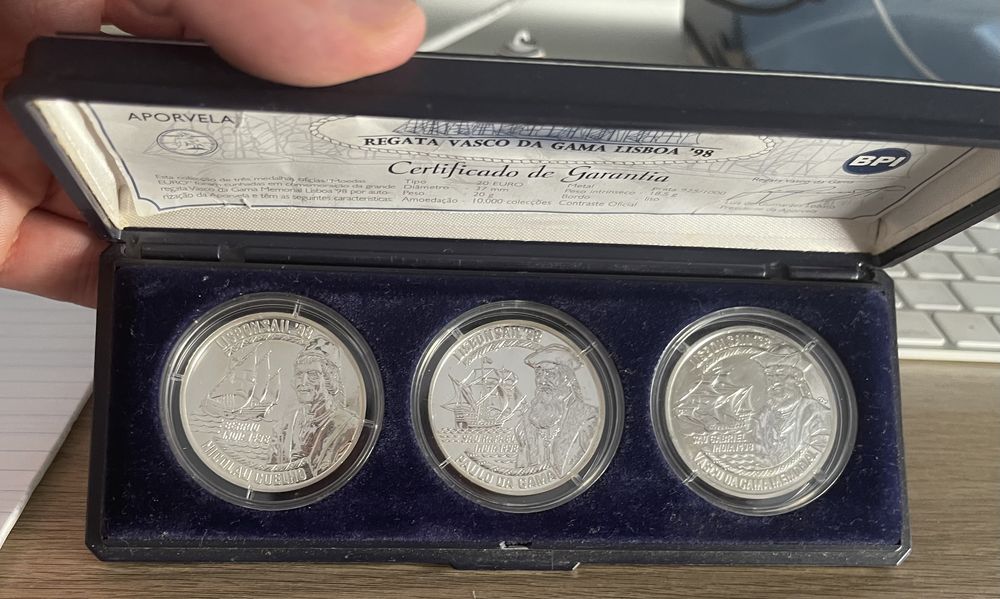 Moedas Regata Vasco da Gama 1998
