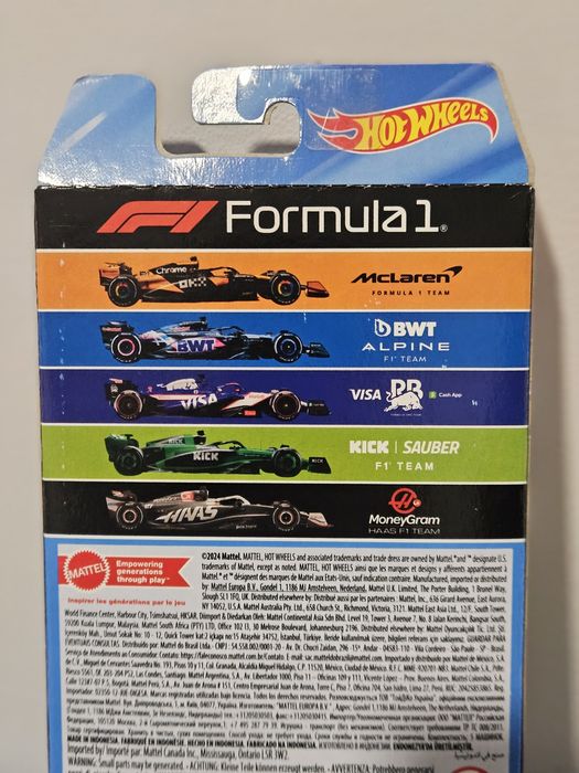 Hot Wheels - Formula1 2024 Pack64729828341761122