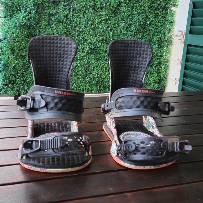 Bindings de Snowboard | fixações Union (M, Pro model edição limitada)
