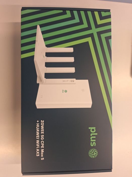 NOWY Zowee 5G CPE Max 5 + Huawei WiFi AX3