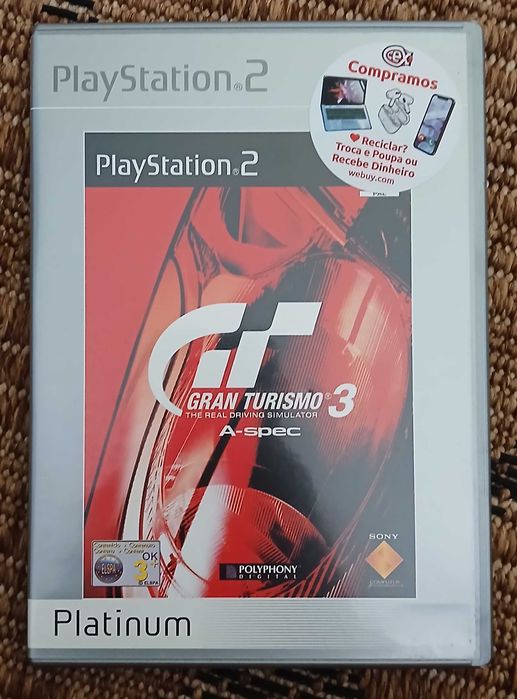 Jogo Gran Turismo 3 Para PlayStation 2