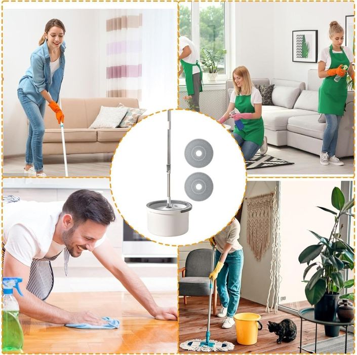 Vesone Mop obrotowy i wiadro 360 stopni