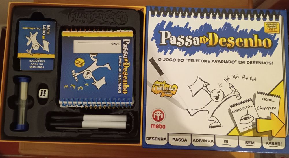 Jogo passa o desenho