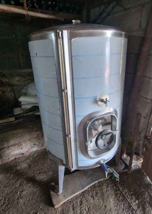 Cuba para vinho 550L inox