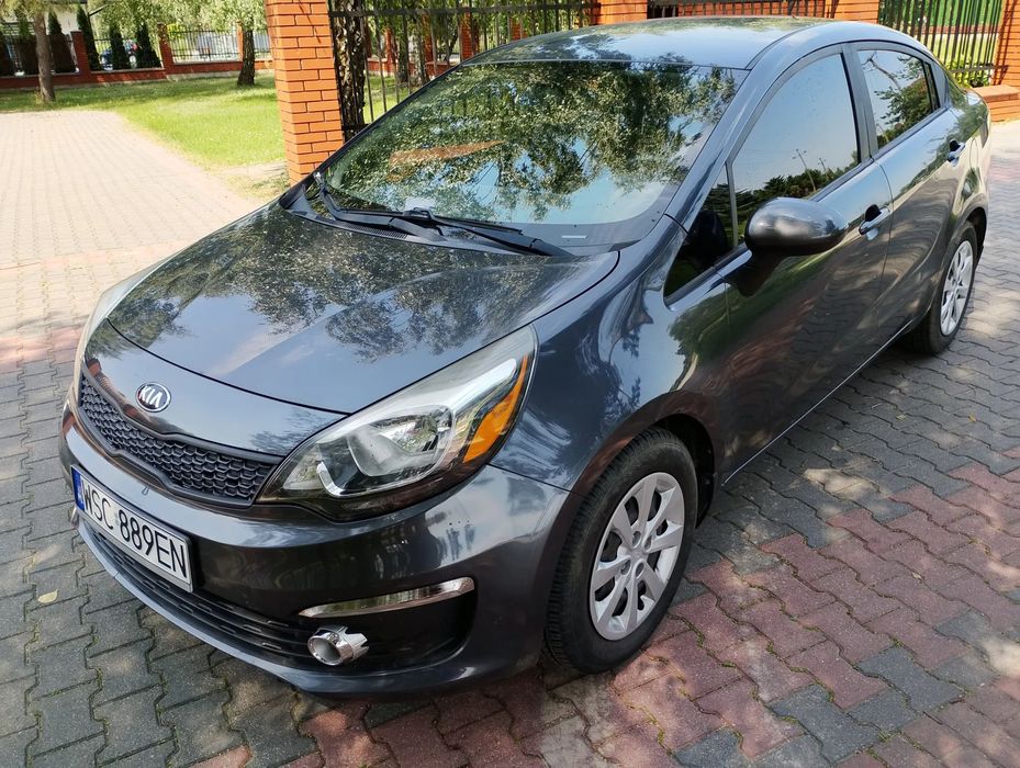Kia Rio 1.6 GDI 2016r Doinwestowany Długie Opłaty Grzane Fotele Tempomat