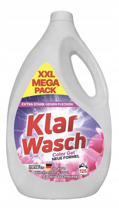 KLAR WASH żel do prania koloru 5,5 L