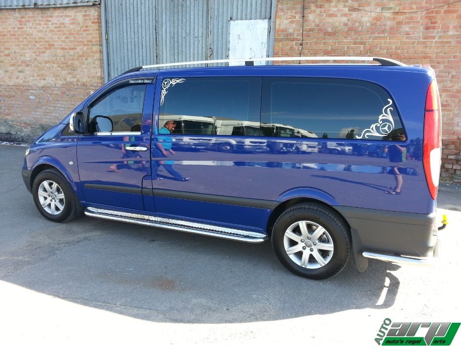 Пороги=Дуги = Mercedes Вито 639 Vito Автообвес=Кенгур
