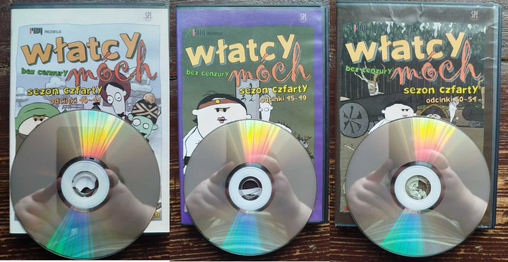 Płyty Włatcy Móch (sezony 1-4)