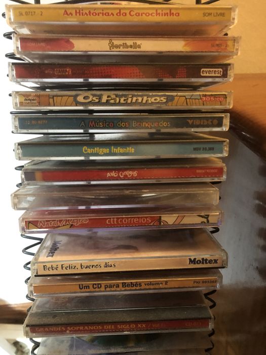 Conjunto de 12 Cds infantis originais