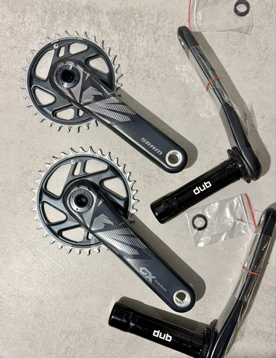 Нові шатуни SRAM GX X1 Carbon Dub
