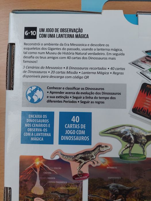 Jogo Dinossauros ao Raio X HEADU