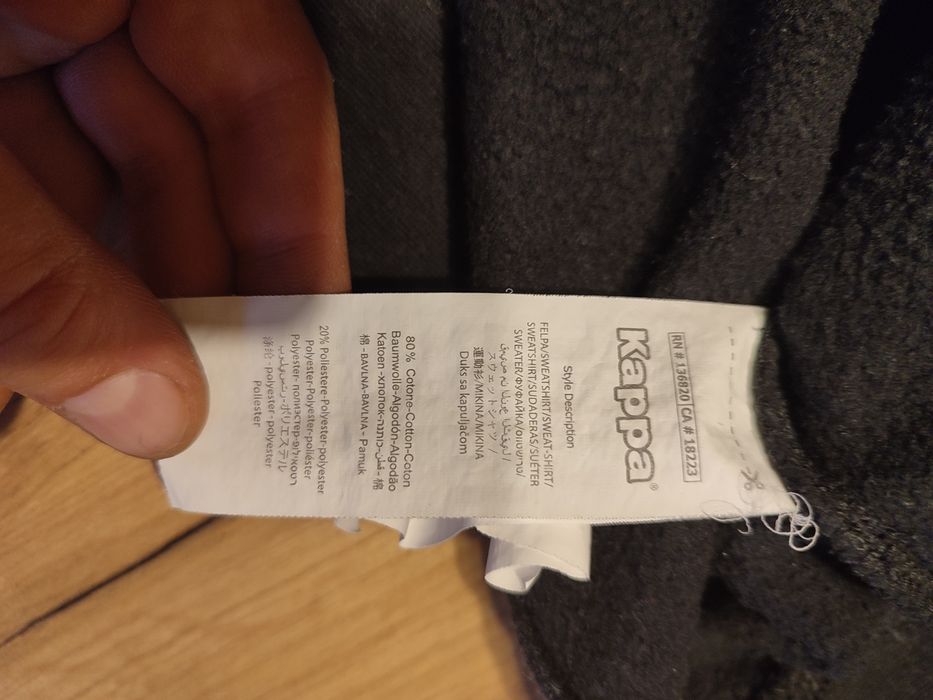 Bluza z kapturem Kappa